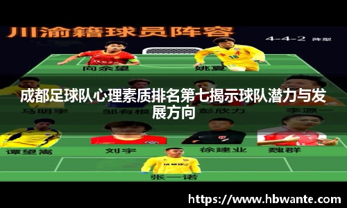 成都足球队心理素质排名第七揭示球队潜力与发展方向
